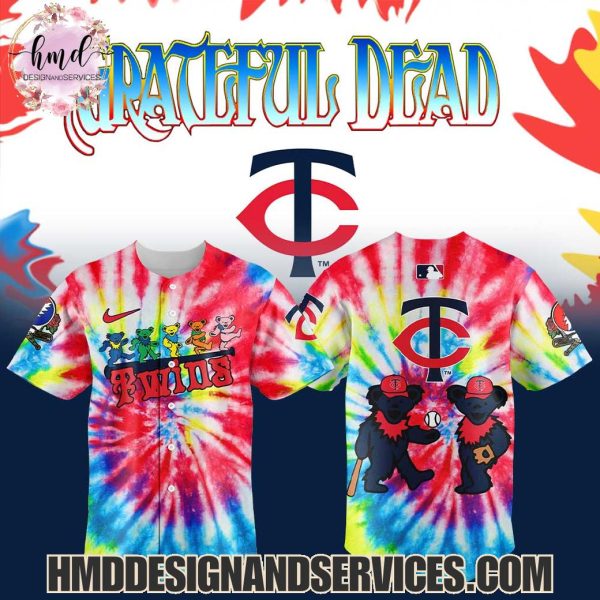 Minnesota Twins x Grateful Dead 2025 Special Edition Hoodie