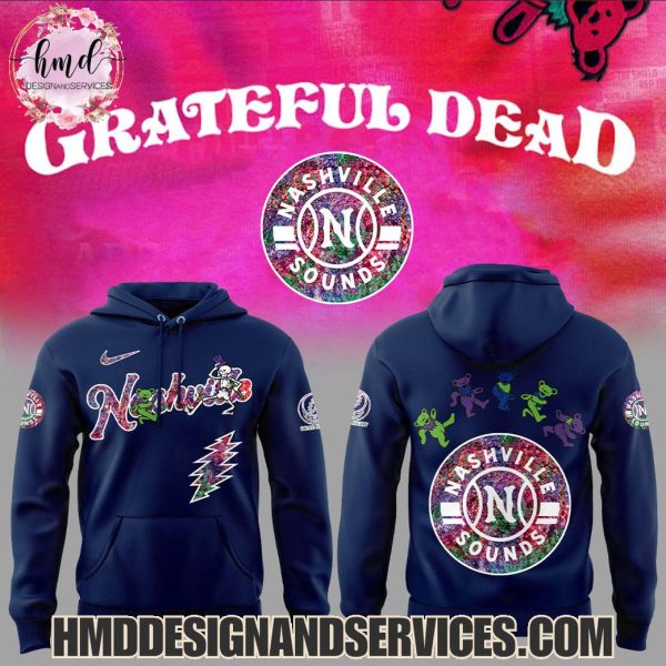 Nashville Sounds x Grateful Dead 2025 Limited Edition Hoodie