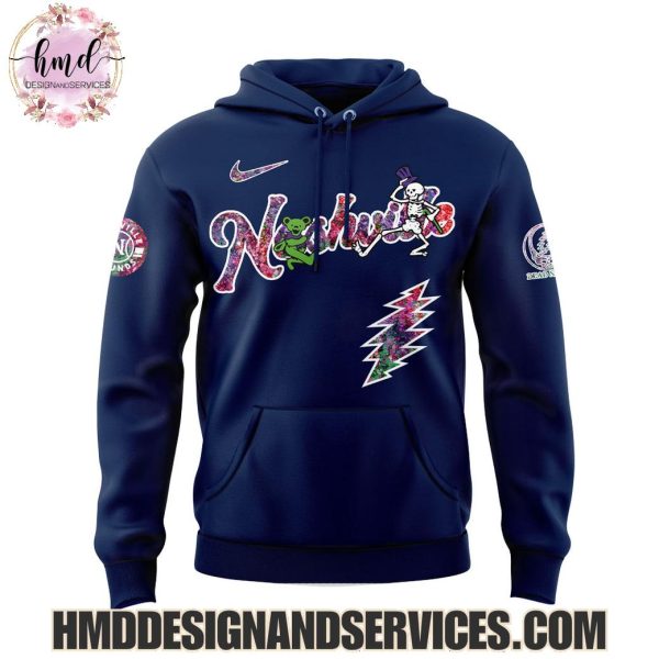 Nashville Sounds x Grateful Dead 2025 Limited Edition Hoodie