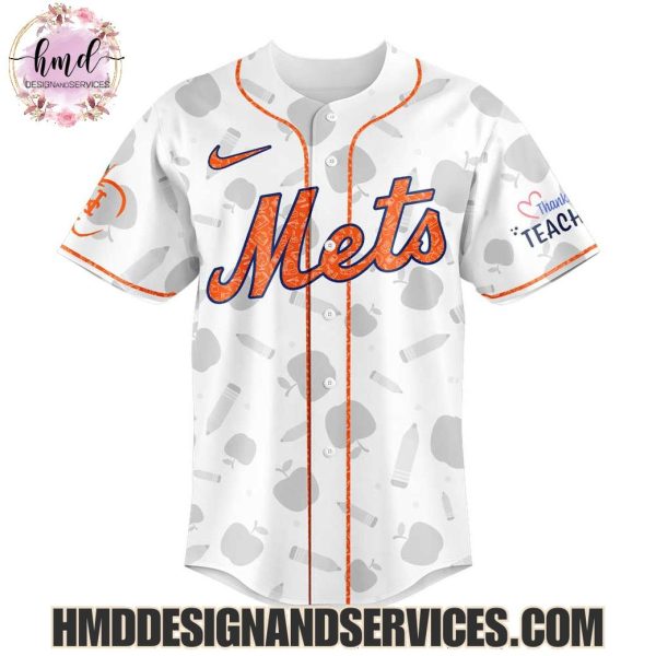 New York Mets 2025 Teacher Appreciation Limited Edition Baseball Jersey