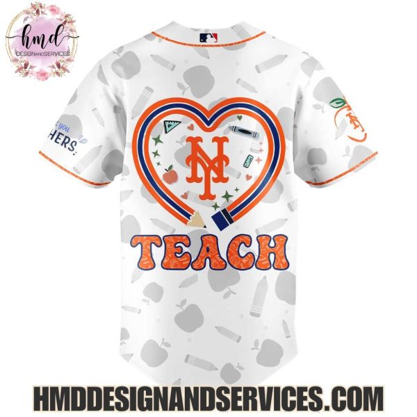 New York Mets 2025 Teacher Appreciation Limited Edition Baseball Jersey