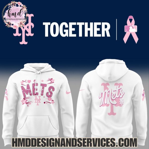 New York Mets Cancer Awareness Month Together 2025 Limited Edition Hoodie