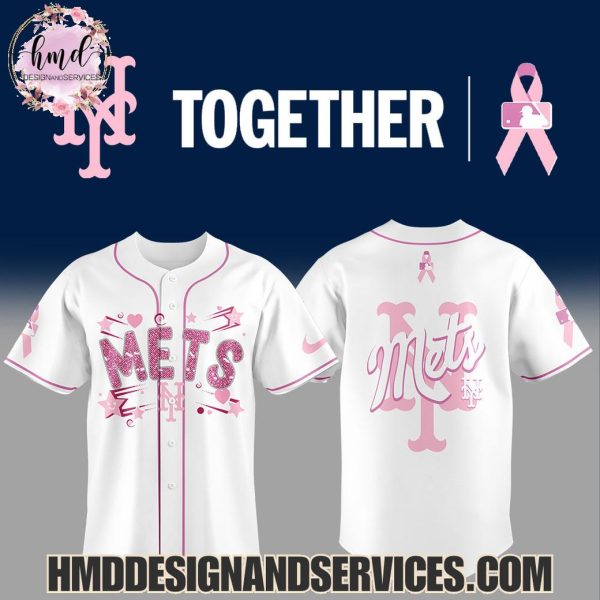 New York Mets Cancer Awareness Month Together 2025 Limited Edition Hoodie
