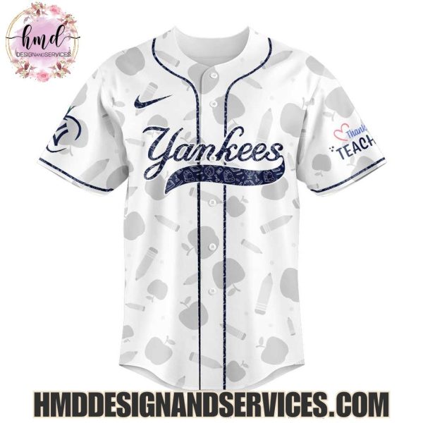 New York Yankees 2025 Teacher Appreciation Limited Edition Baseball Jersey