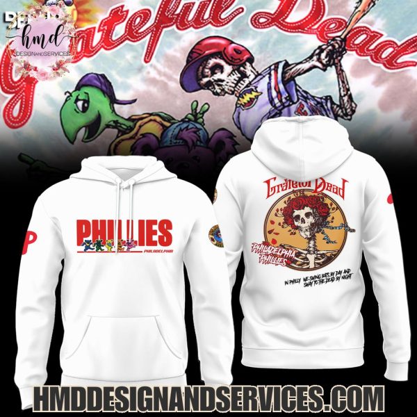 Philadelphia Phillies Grateful Dead Night 2025 Special Edition Hoodie