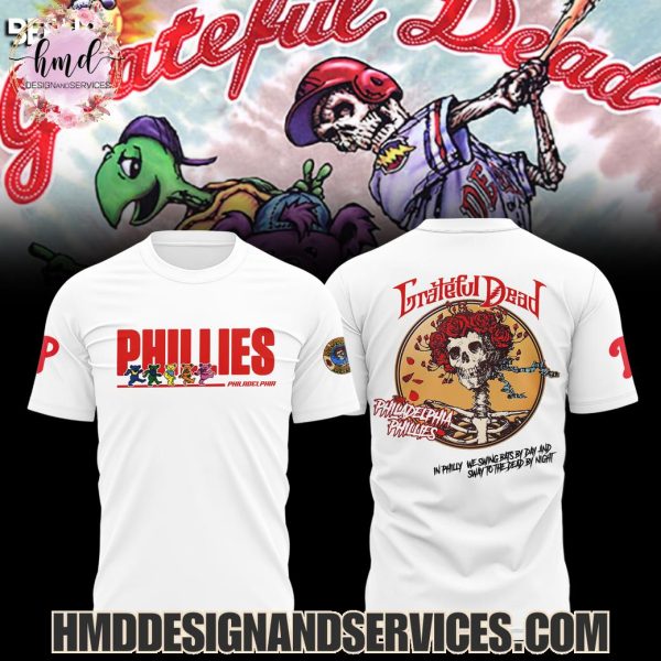 Philadelphia Phillies Grateful Dead Night 2025 Special Edition Hoodie