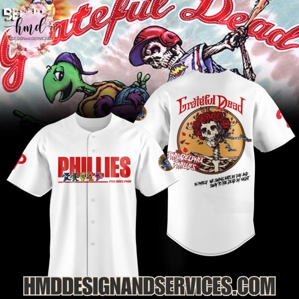 Philadelphia Phillies Grateful Dead Night 2025 Special Edition Hoodie