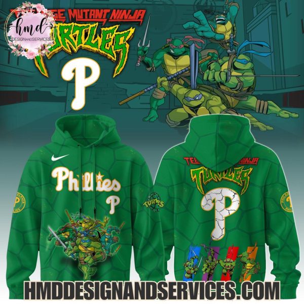 Philadelphia Phillies Ninja Turtles 2025 Limited Edition Hoodie