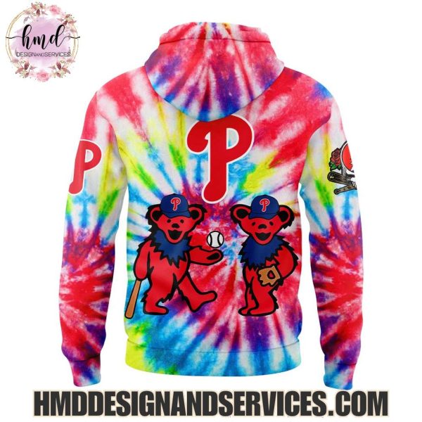 Philadelphia Phillies x Grateful Dead 2025 Special Edition Hoodie