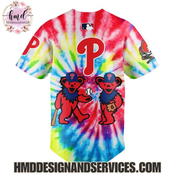 Philadelphia Phillies x Grateful Dead 2025 Special Edition Hoodie
