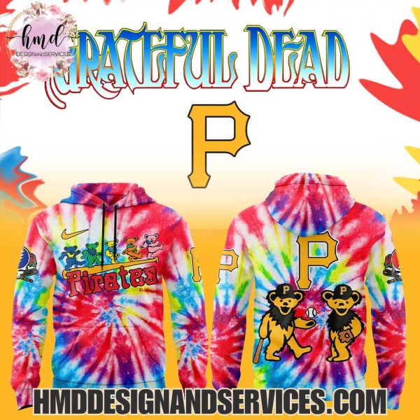 Pittsburgh Pirates x Grateful Dead 2025 Special Edition Hoodie