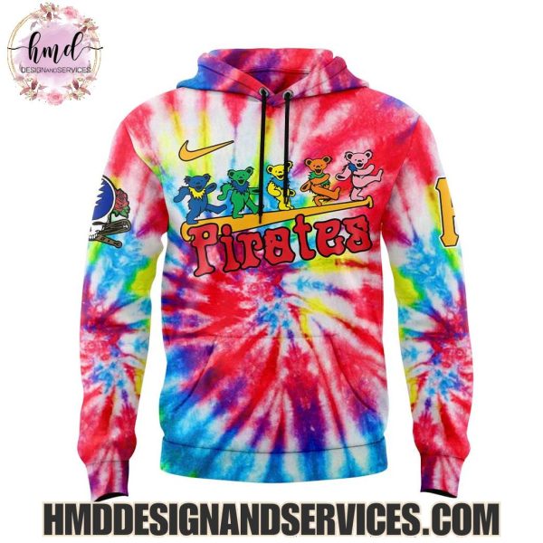 Pittsburgh Pirates x Grateful Dead 2025 Special Edition Hoodie