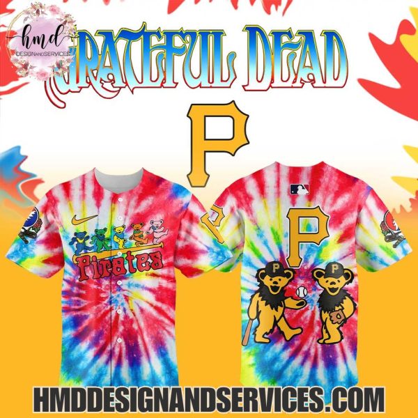 Pittsburgh Pirates x Grateful Dead 2025 Special Edition Hoodie