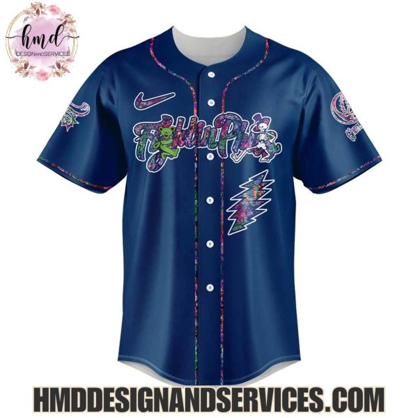 Reading Fightin Phils x Grateful Dead 2025 Limited Edition Baseball Jersey