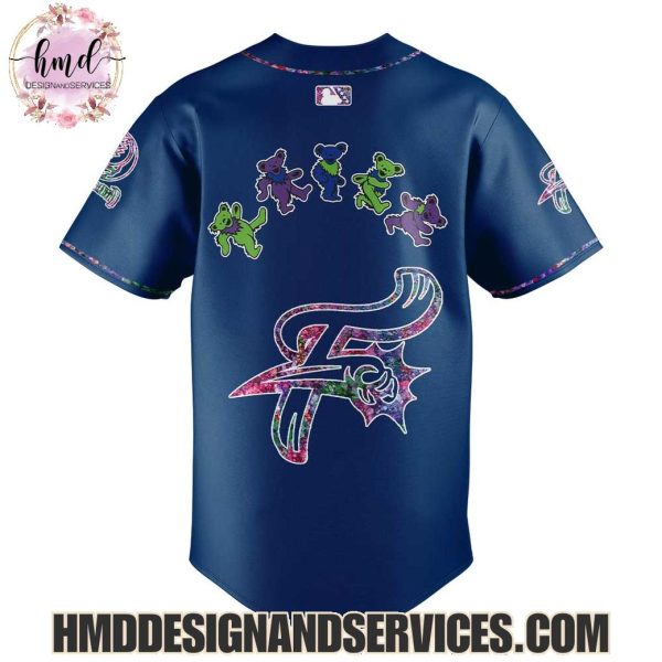 Reading Fightin Phils x Grateful Dead 2025 Limited Edition Baseball Jersey