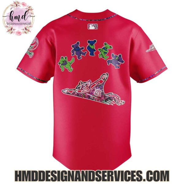 Richmond Flying Squirrels x Grateful Dead 2025 Limited Edition Baseball Jersey