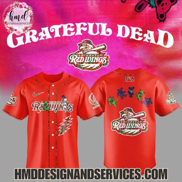 Rochester Red Wings x Grateful Dead 2025 Limited Edition Hoodie