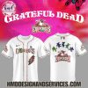 Jersey Shore BlueClaws x Grateful Dead 2025 Special Edition Baseball Jersey