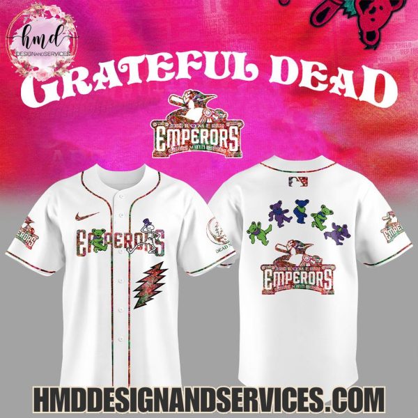 Rome Emperors x Grateful Dead 2025 Limited Edition Baseball Jersey