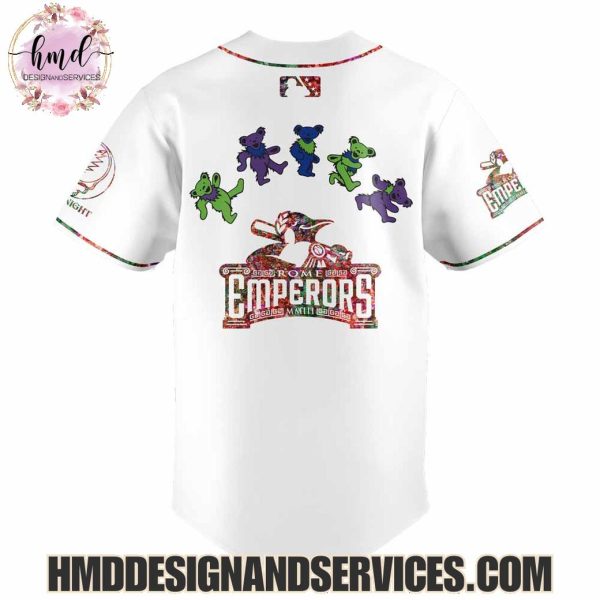 Rome Emperors x Grateful Dead 2025 Limited Edition Baseball Jersey