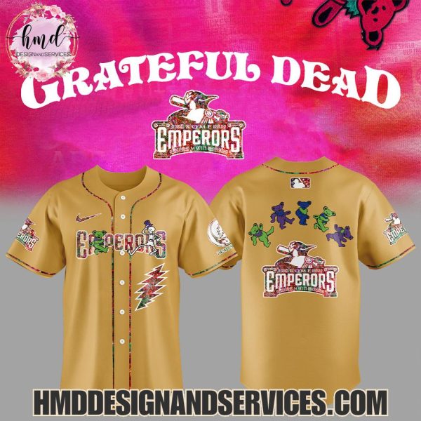 Rome Emperors x Grateful Dead 2025 Special Edition Baseball Jersey