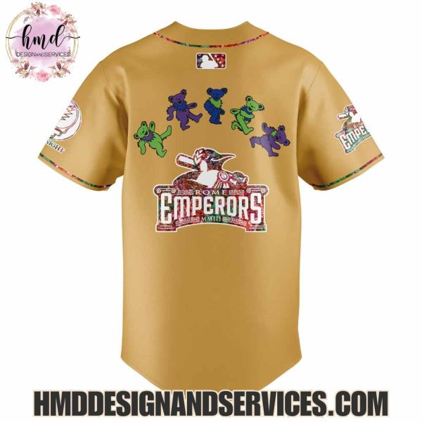 Rome Emperors x Grateful Dead 2025 Special Edition Baseball Jersey