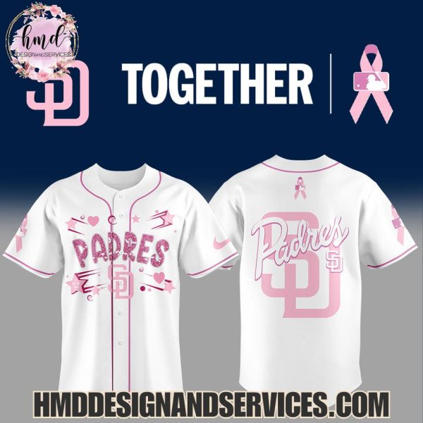 San Diego Padres Cancer Awareness Month Together 2025 Limited Edition Hoodie