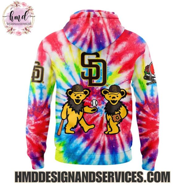 San Diego Padres x Grateful Dead 2025 Special Edition Hoodie