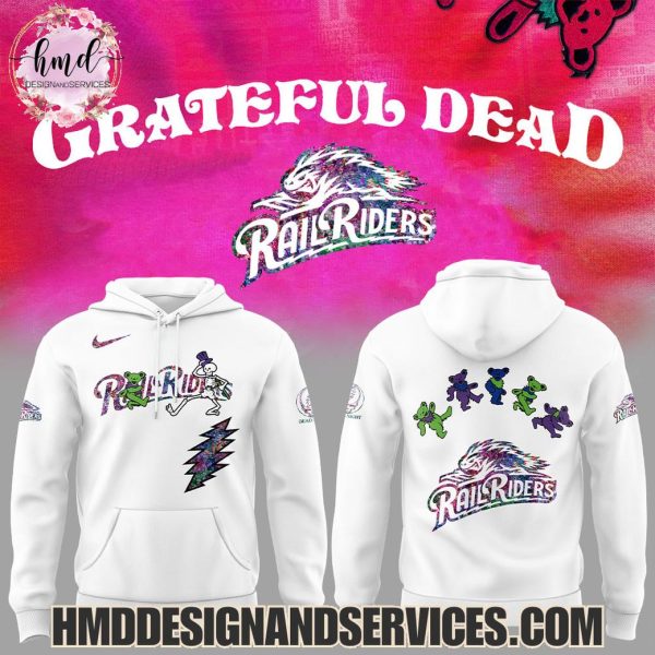 Scranton/Wilkes-Barre RailRiders x Grateful Dead 2025 Limited Edition Hoodie