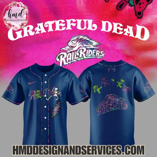 Scranton/Wilkes-Barre RailRiders x Grateful Dead 2025 Special Edition Hoodie