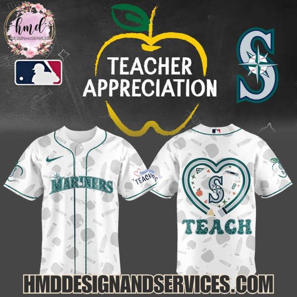 Seattle Mariners 2025 Teacher Appreciation Limited Edition Baseball Jersey
