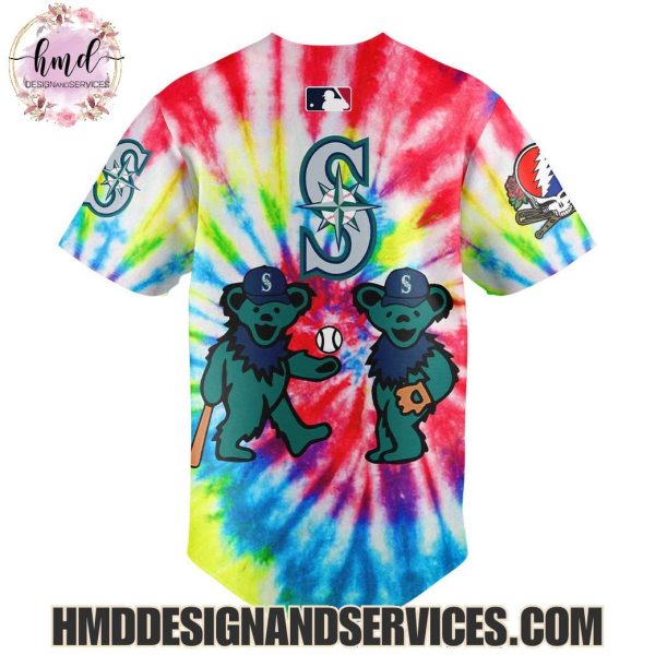 Seattle Mariners x Grateful Dead 2025 Special Edition Hoodie