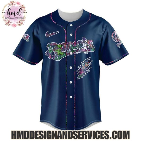Somerset Patriots x Grateful Dead 2025 Limited Edition Baseball Jersey