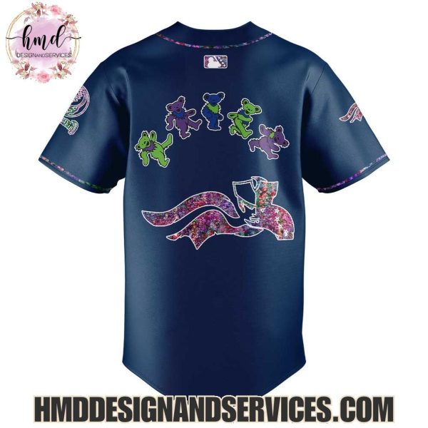 Somerset Patriots x Grateful Dead 2025 Limited Edition Baseball Jersey