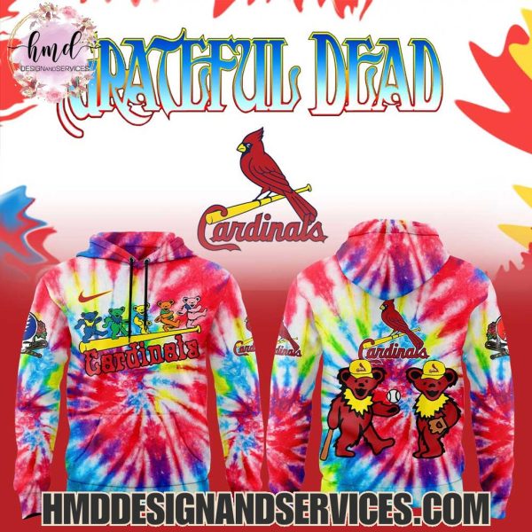 St.Louis Cardinals x Grateful Dead 2025 Special Edition Hoodie