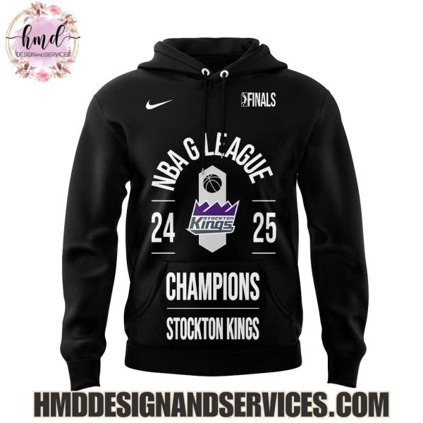 Stockton Kings 2024-25 NBA G League Champions Limited Edition Hoodie