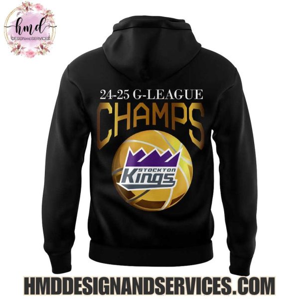 Stockton Kings 24-25 G-League Champs Limited Edition Hoodie