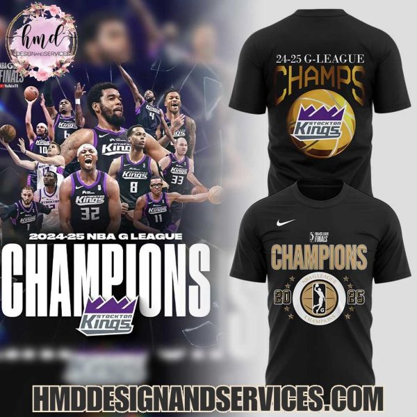 Stockton Kings 24-25 G-League Champs Limited Edition Hoodie