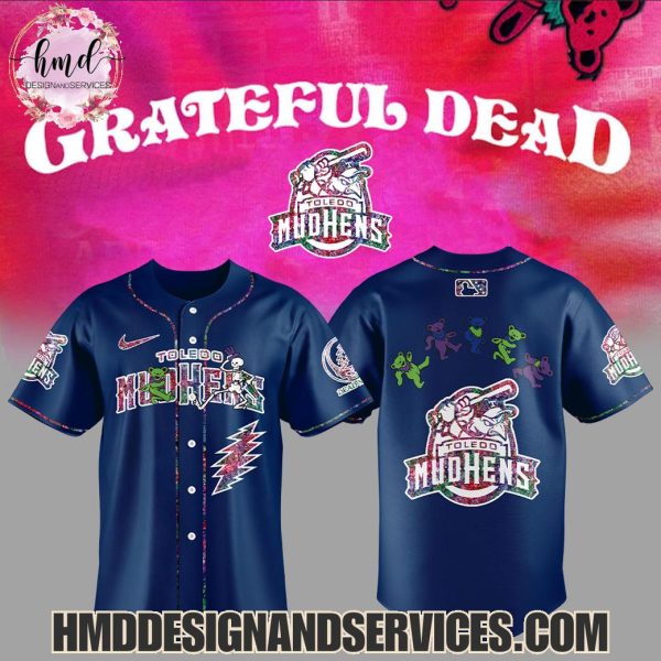 Toledo Mud Hens x Grateful Dead 2025 Limited Edition Hoodie