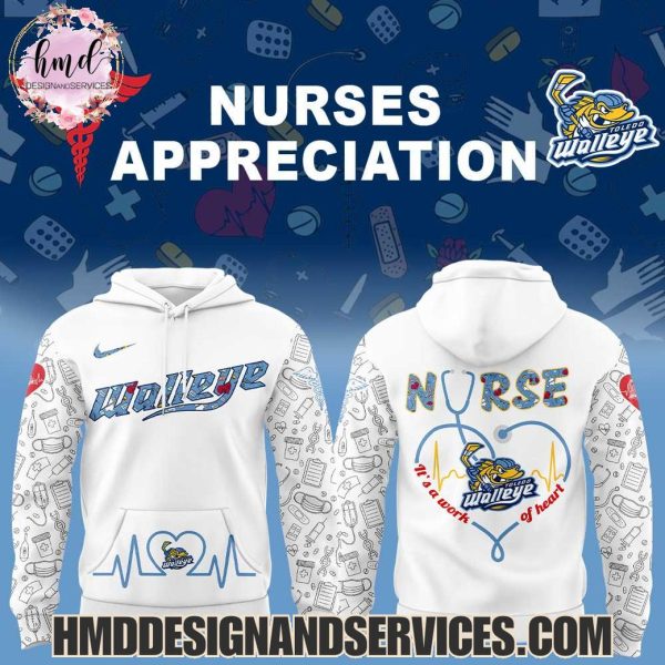 Toledo Walleye Nurses Appreciation 2025 Special Edition Hoodie