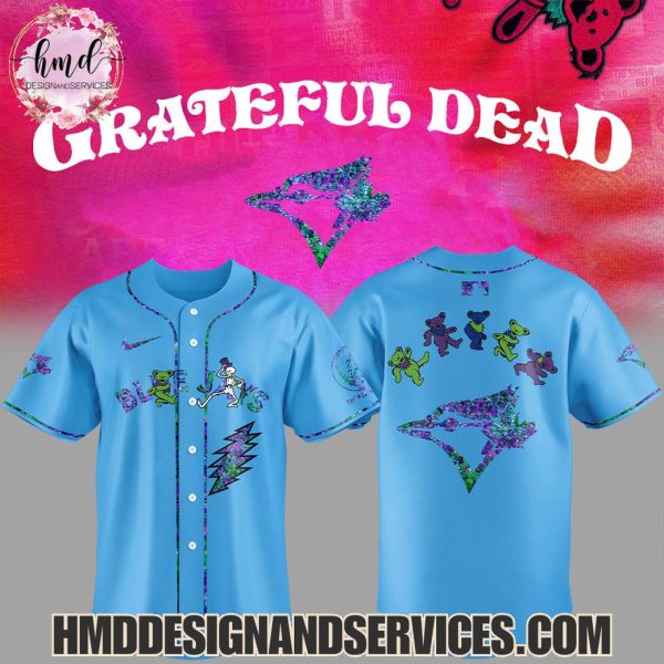 Toronto Blue Jays x Grateful Dead 2025 Limited Edition Baseball Jersey