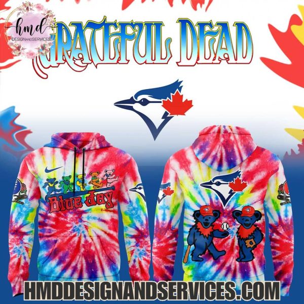 Toronto Blue Jays x Grateful Dead 2025 Special Edition Hoodie