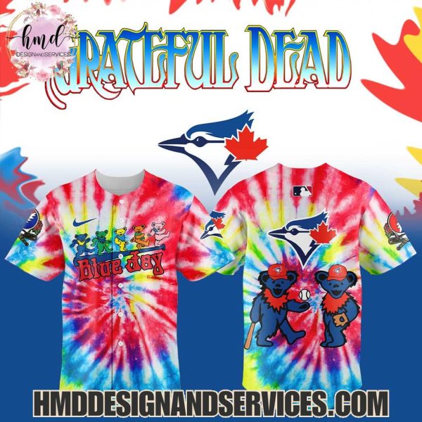 Toronto Blue Jays x Grateful Dead 2025 Special Edition Hoodie
