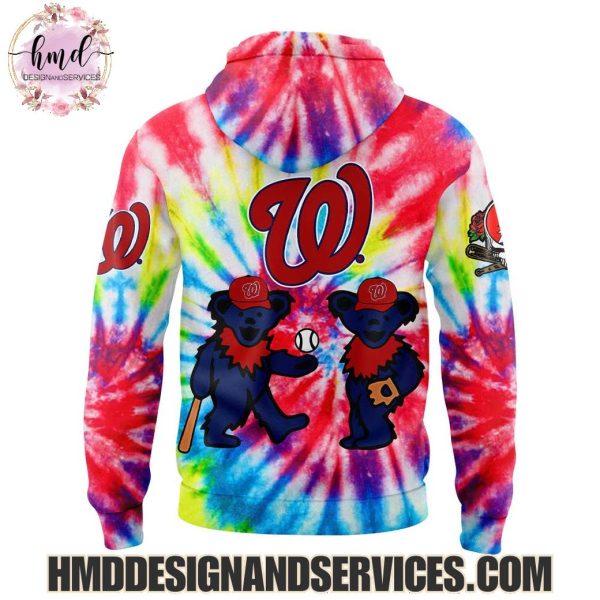 Washington Nationals x Grateful Dead 2025 Special Edition Hoodie