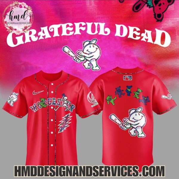 Worcester Red Sox x Grateful Dead 2025 Limited Edition Hoodie