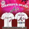 Atlanta Braves x Grateful Dead 2025 Custom Name Baseball Jersey