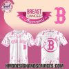 Boston Red Sox Breast Cancer Awareness 2025 Limited Edition Baseball Jersey