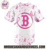 Boston Red Sox Breast Cancer Awareness 2025 Limited Edition Baseball Jersey