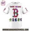 Boston Red Sox x Grateful Dead 2025 Custom Name Baseball Jersey