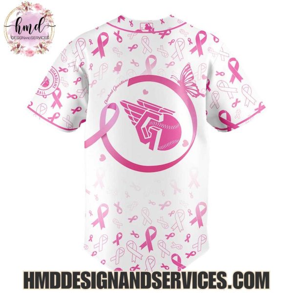 Cleveland Guardians Breast Cancer Awareness 2025 Limited Edition Baseball Jersey